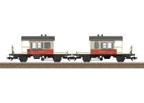 Trix 24650 - H0 - 2-tlg. Set Kuppelwagen Sputnik, Swiss Express, SBB/CFF/FFS, Ep. IV